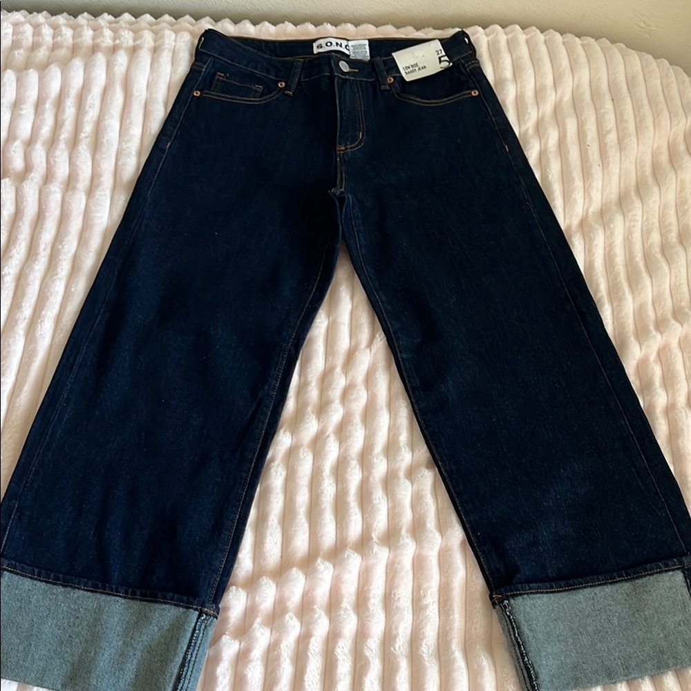 S.O.N.G Low Rise Baggy Jean